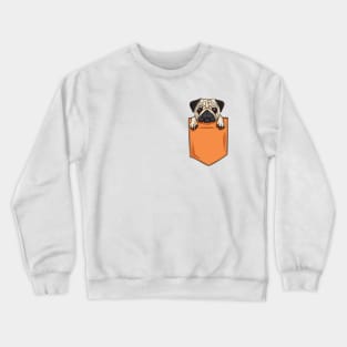 Pocket Pug Crewneck Sweatshirt